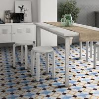 YGD2020-L27 - 200mm blue and yellow porcelain floor and wall tile